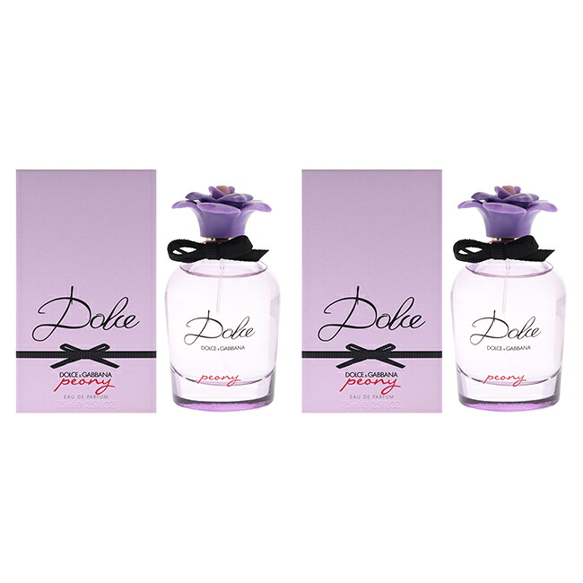 【置き目品】【貨物輸送無料】Dolce Peony by Dolce and Gabbana for Women - 2.5 薬局衡オンス 電子データ処理 Spray - Pack of 2