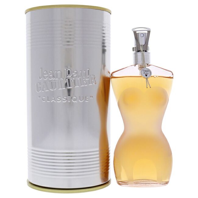 【置き目品】【貨物輸送無料】Classique by Jean Paul Gaultier for Women - 3.4 薬局衡オンス EDT Spray