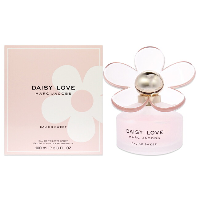【正規品】【送料無料】Daisy Love Eau So Sweet by Marc Jacobs for Women - 3.3 oz EDT Spray