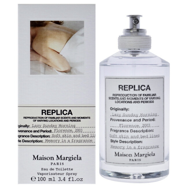 【置き目品】【貨物輸送無料】Replica Lazy Sunday Morning by Maison Margiela for Women - 3.4 薬局衡オンス EDT Spray