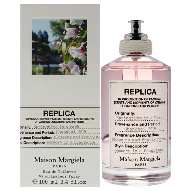 【置き目品】【貨物輸送無料】Replica Springtime In a Park by Maison Margiela for Women - 3.4 薬局衡オンス EDT Spray