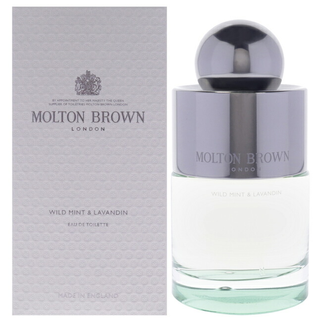 【置き目品】【貨物輸送無料】エントリーで尖んがり5倍 Wild Mint and Lavender by Molton Brown for Unisex - 3.3 薬局衡オンス EDT Spray
