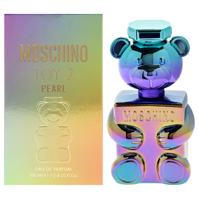 【ポイント5倍】【正規品】【送料無料】 Moschino Toy 2 Pearl by Moschino for Women - 3.4 oz EDP Spray｜Swish Pop
