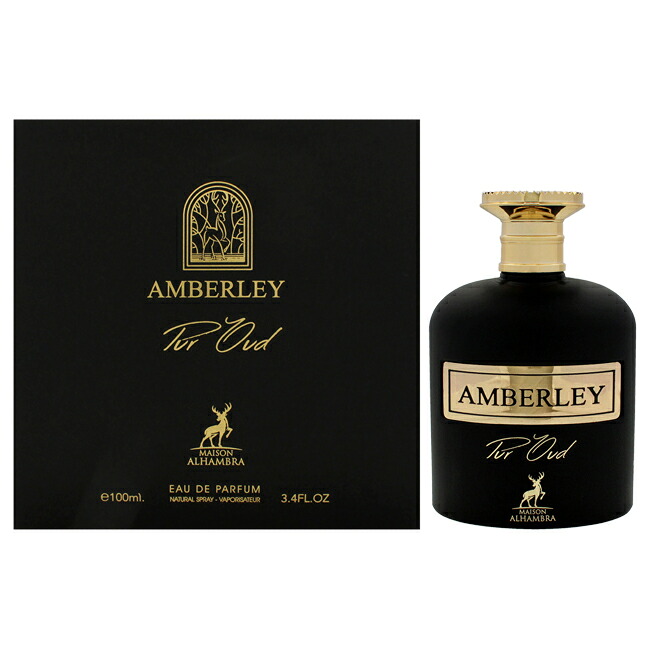 Amberley Pur Oud by Maison Alhambra for Unisex - 3.4 oz EDP Spray