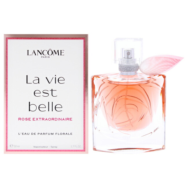 【置き目品】【貨物輸送無料】エントリーで尖んがり5倍 La Vie Est Belle Rose Extraordinaire by Lancome for Women - 1.7 薬局衡オンス LEau de Parfum Spray