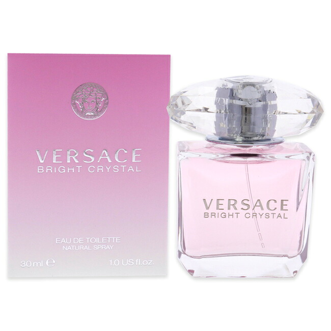 【正規品】【送料無料】Versace Bright Crystal by Versace for Women - 1 oz EDT Spray