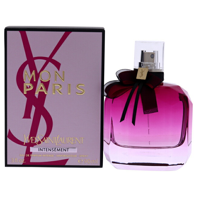 【正規品】【送料無料】Mon Paris Intensement by Yves Saint Laurent for Women - 3 oz EDP Spray