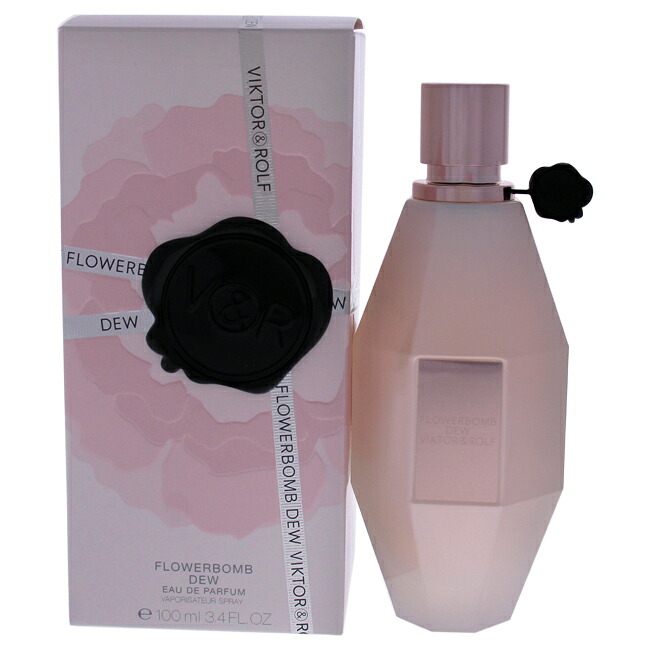 【ポイント5倍】【正規品】【送料無料】 Flowerbomb Dew by Viktor and Rolf for Women - 3.4 oz EDP Spray｜Swish Pop