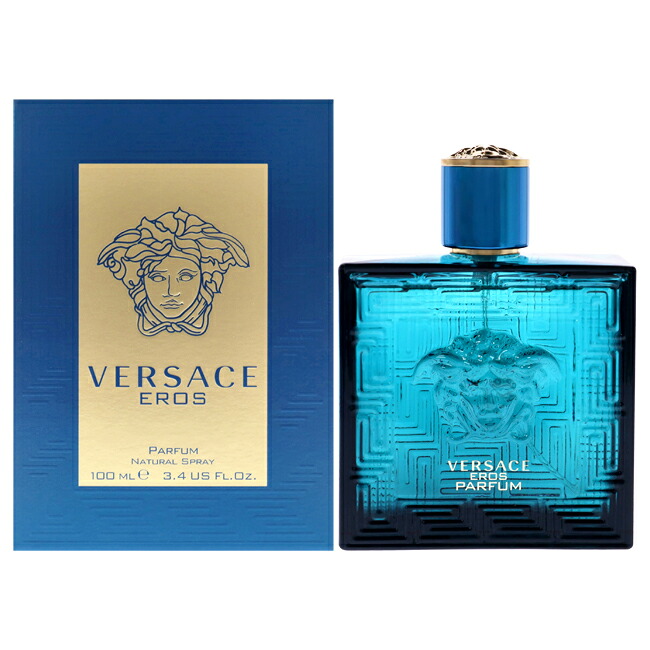 【ポイント5倍】【正規品】【送料無料】 Versace Eros by Versace for Men - 3.4 oz Parfum Spray｜Swish Pop