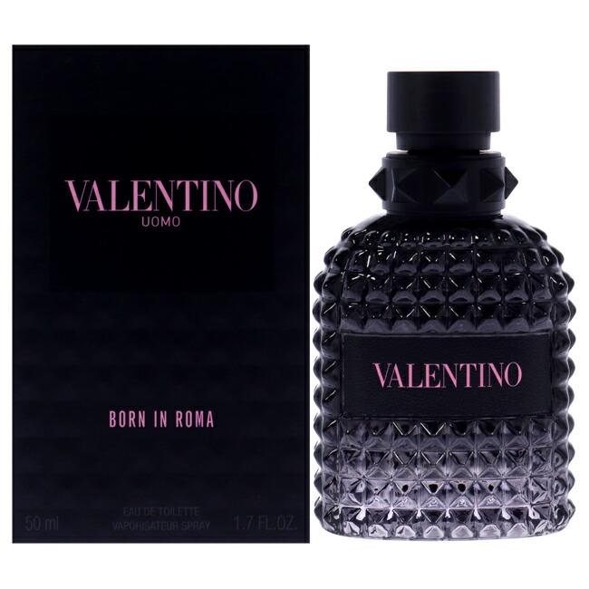 【正規品】【送料無料】Uomo Born In Roma by Valentino for Men - 1.7 oz EDT Spray