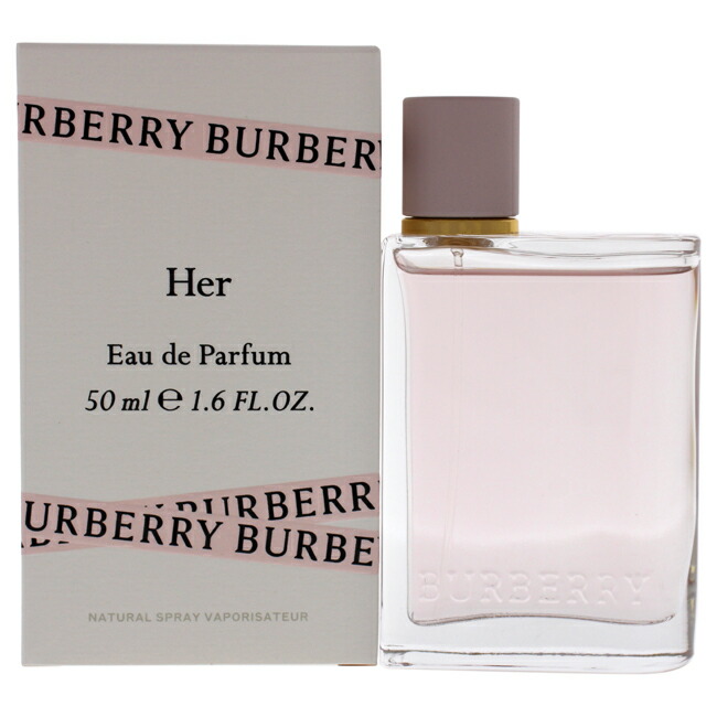 【正規品】【送料無料】Burberry Her by Burberry for Women - 1.6 oz EDP Spray