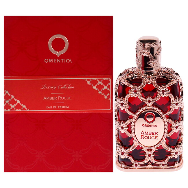 【ポイント5倍】【正規品】【送料無料】 Amber Rouge Luxury Collection by Orientica for Unisex - 2.7 oz EDP Spray｜Swish Pop