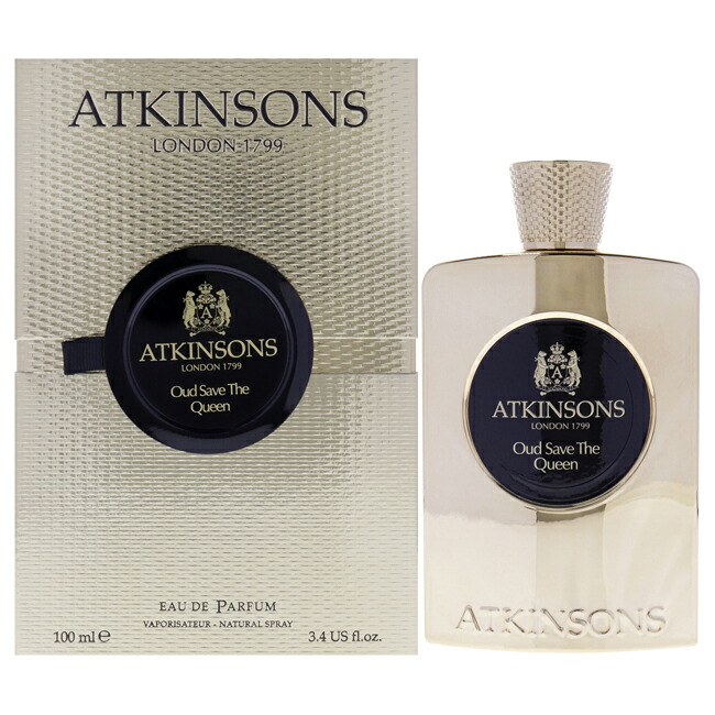 【置き目品】【貨物輸送無料】エントリーで尖んがり5倍 Oud Save The Queen by Atkinsons for Women - 3.4 薬局衡オンス 電子データ処理 Spray