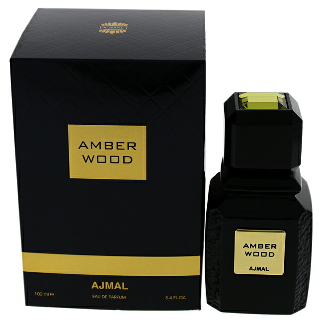 【決まり品】【貨物輸送無料】Amber Wood by Ajmal for Unisex - 3.4 薬局衡オンス 電子データ処理 Spray 美容・コスメ・香水-香水・フレグランス