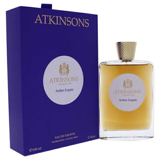 【置き目品】【貨物輸送無料】エントリーで尖んがり5倍 Amber Empire by Atkinsons for Women - 3.3 薬局衡オンス EDT Spray