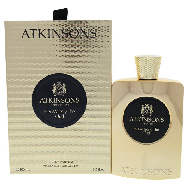 【置き目品】【貨物輸送無料】Her Majesty The Oud by Atkinsons for Women - 3.3 薬局衡オンス 電子データ処理 Spray