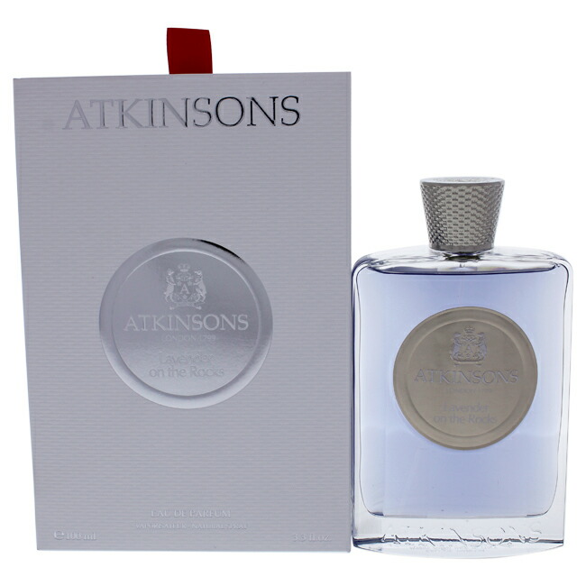 【置き目品】【貨物輸送無料】Lavender on the Rocks by Atkinsons for Women - 3.3 薬局衡オンス 電子データ処理 Spray