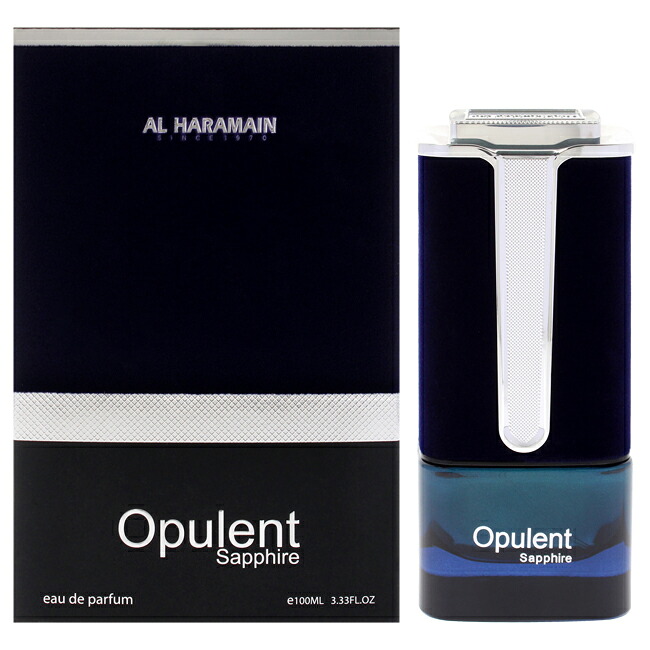 【ポイント5倍】【正規品】【送料無料】 Opulent Sapphire by Al Haramain for Unisex - 3.33 oz EDP Spray｜Swish Pop