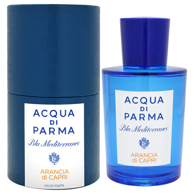 【置き目品】【貨物輸送無料】エントリーで尖んがり5倍 Blu Mediterraneo - Arancia Di Capri by Acqua Di Parma for Men - 3.4 薬局衡オンス EDT Spray