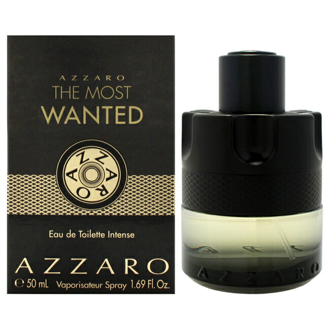 【正規品】【送料無料】The Most Wanted Intense by Azzaro for Men - 1.69 oz EDT Spray
