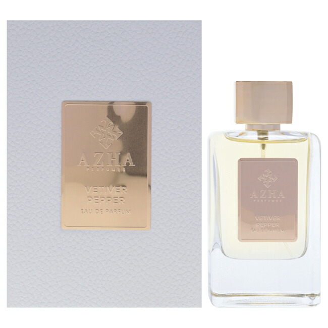 【正規品】【送料無料】Premium Collection - Vetiver Pepper by Azha for Unisex - 3.3 oz EDP Spray