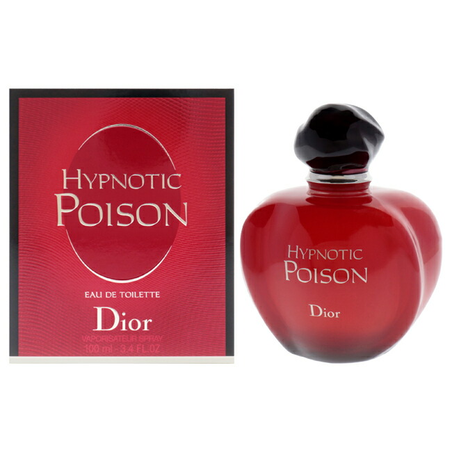 【置き目品】【貨物輸送無料】エントリーで尖んがり5倍 Hypnotic Poison by Christian Dior for Women - 3.4 薬局衡オンス EDT Spray