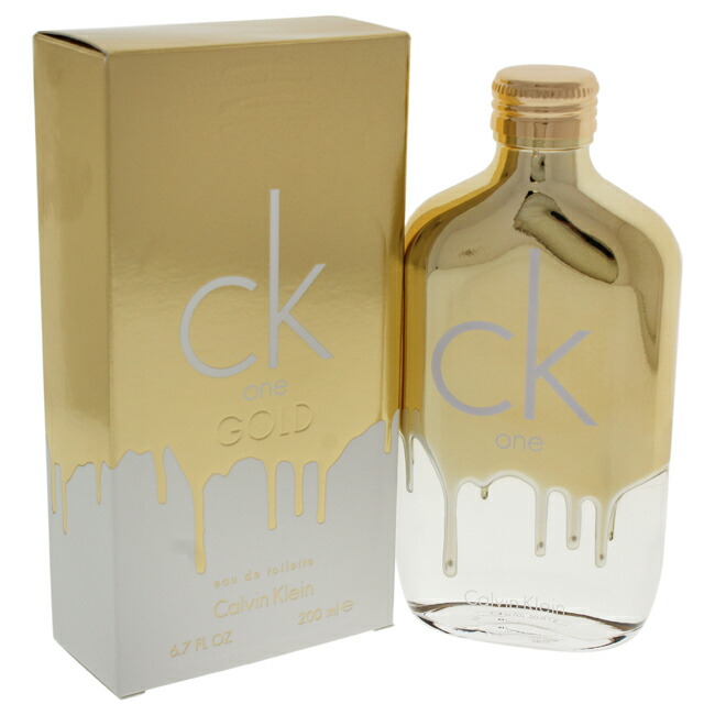 【正規品】【送料無料】CK One Gold by Calvin Klein for Unisex - 6.7 oz EDT Spray