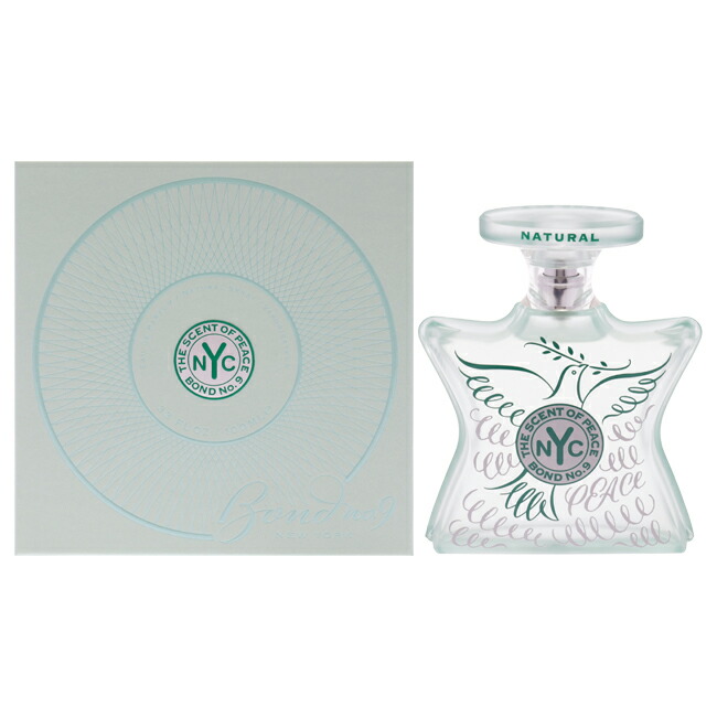 【正規品】【送料無料】The Scent of Peace Natural by Bond No. 9 for Men - 3.3 oz EDP Spray