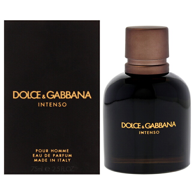 【正規品】【送料無料】Intenso by Dolce and Gabbana for Men - 2.5 oz EDP Spray