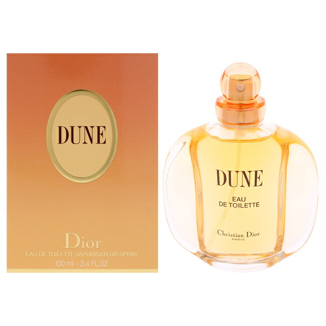 【置き目品】【貨物輸送無料】Dune by Christian Dior for Women - 3.4 薬局衡オンス EDT Spray