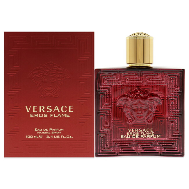 【正規品】【送料無料】Versace Eros Flame by Versace for Men - 3.4 oz EDP Spray