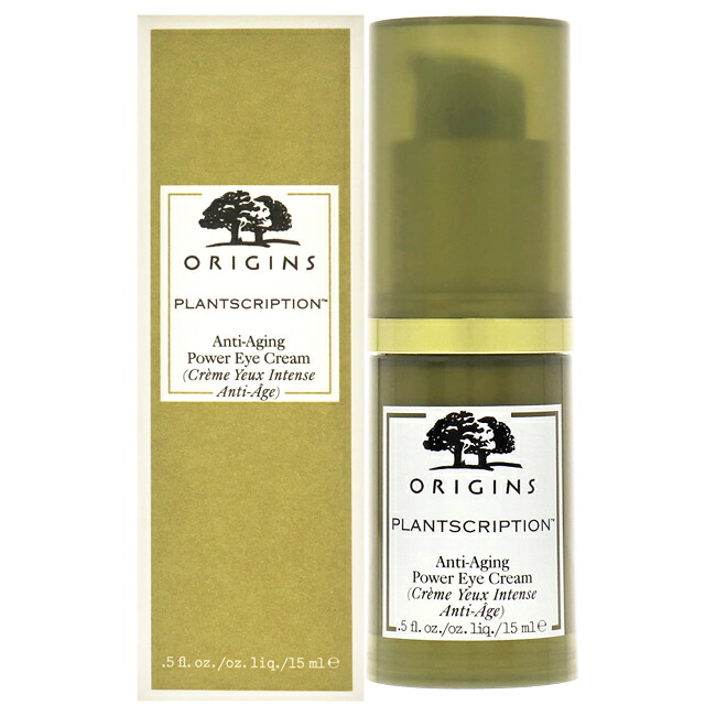 【正規品】【送料無料】Plantscription Power Eye Cream by Origins for Unisex - 0.5 oz Cream