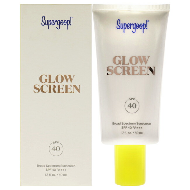 【正規品】【送料無料】Glowscreen SPF 40 Body Lotion by Supergoop for Women - 1.7 oz Body Lotion