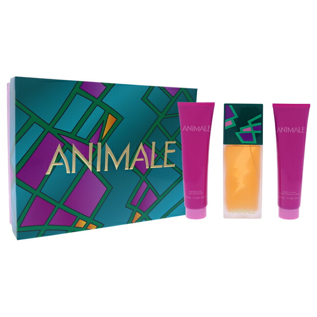 【置き目品】【貨物輸送無料】エントリーで尖んがり5倍 Animale by Animale for Women - 3 Pc Gift Set 3.4薬局衡オンス 電子データ処理 Spray, 3.4薬局衡オンス Body Lotion, 3.4薬局衡オンス Shower Gel