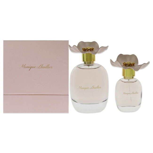 【置き目品】【貨物輸送無料】エントリーで尖んがり5倍 Monique Lhuillier by Monique Lhuillier for Women - 2 Pc Gift Set 3.4薬局衡オンス 電子データ処理 Spray, 1薬局衡オンス 電子データ処理 Spray