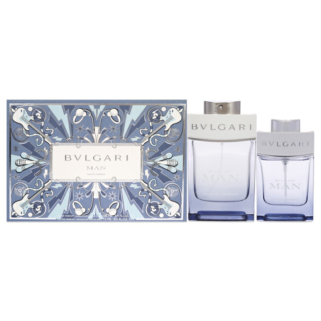 【置き目品】【貨物輸送無料】エントリーで尖んがり5倍 Bvlgari Man Glacial Essence by Bvlgari for Men - 2 Pc Gift Set 3.4薬局衡オンス 電子データ処理 Spray, 0.5薬局衡オンス 電子データ処理 Spray