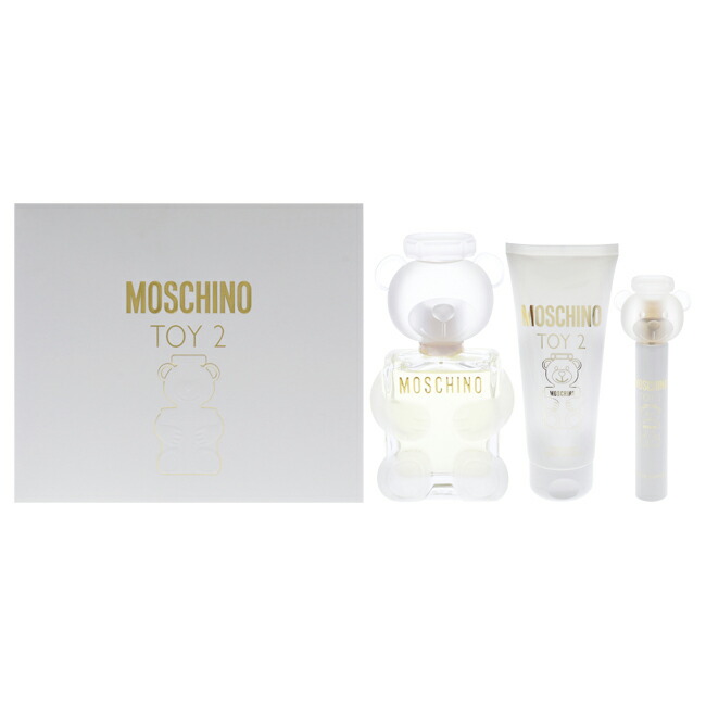 【置き目品】【貨物輸送無料】エントリーで尖んがり5倍 Moschino Toy 2 by Moschino for Women - 3 Pc Gift Set 3.4薬局衡オンス 電子データ処理 Spray, 0.3薬局衡オンス 電子データ処理 Spray, 3.4薬局衡オンス Body Lotion