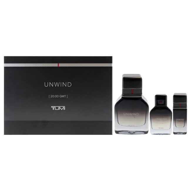 【置き目品】【貨物輸送無料】Unwind by Tumi for Men - 3 Pc Gift Set 3.4薬局衡オンス 電子データ処理 Spray, 1薬局衡オンス 電子データ処理 Spray, 0.5薬局衡オンス 電子データ処理 Spray