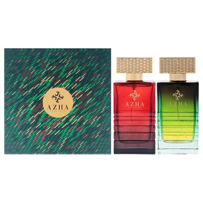 【置き目品】【貨物輸送無料】エントリーで尖んがり5倍 Azha Perfume Set by Azha for Men - 2 Pc Gift Set 3.3薬局衡オンス Amber Malaky 電子データ処理 Spray, 3.3薬局衡オンス Taj Al Oud 電子データ処理 Spray