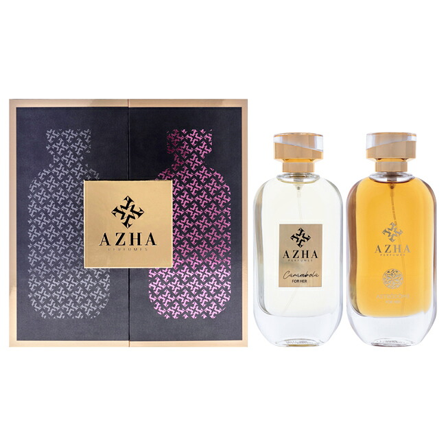 【置き目品】【貨物輸送無料】エントリーで尖んがり5倍 Azha Perfume Set by Azha for Women - 2 Pc Gift Set 3.3薬局衡オンス Astrodome 電子データ処理 Spray, 3.3薬局衡オンス Carambola 電子データ処理 Spray