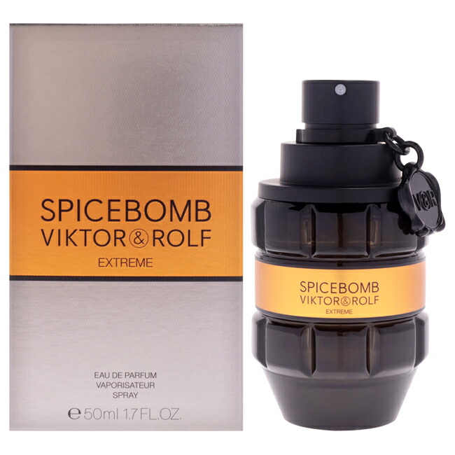 【定め事品】【貨物輸送無料】エントリーで尖んがり5倍 Spicebomb Extreme by Viktor and Rolf for Men - 1.7 薬局衡オンス 電子データ処理 Spray