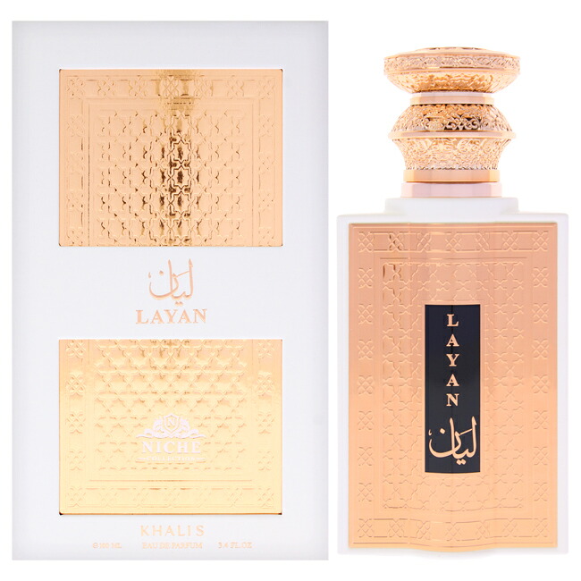 【ポイント5倍】【正規品】【送料無料】 Niche Collection - Layan by Khalis for Women - 3.4 oz EDP Spray｜Swish Pop