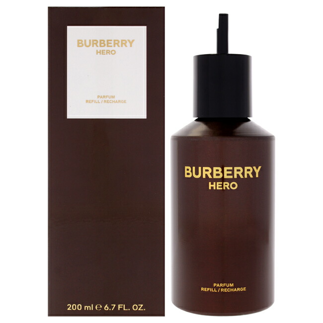 【置き目品】【貨物輸送無料】Burberry Hero by Burberry for Men - 6.7 薬局衡オンス Parfum Spray (Refill)