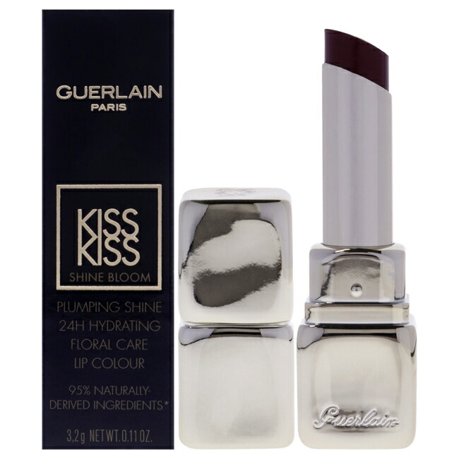 【置き目品】【貨物輸送無料】Kiss Kiss Shine Bloom Lipstick - 521 Kiss to Say by Guerlain for Women - 0.11 薬局衡オンス Lipstick