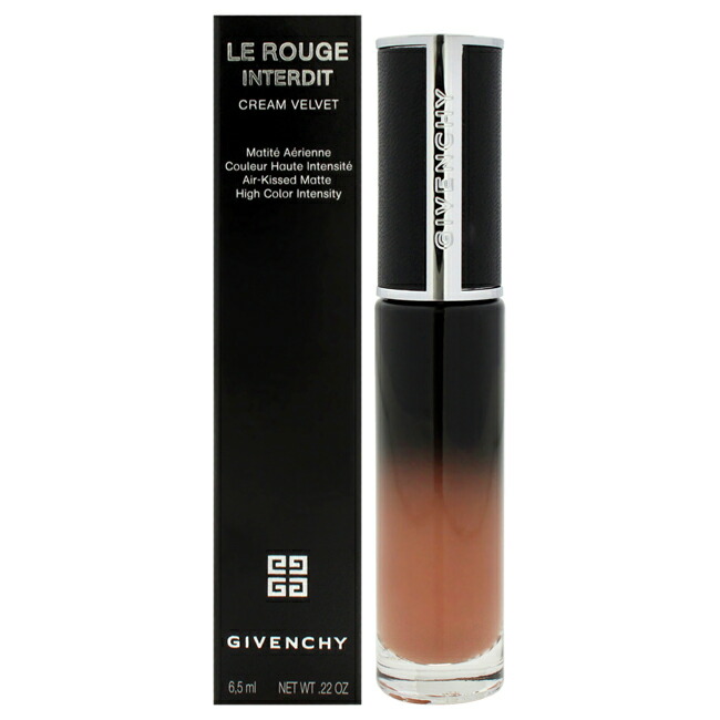 【置き目品】【貨物輸送無料】Le Rouge Interdit Cream Velvet Lipstick - 12 Beige Dore by Givenchy for Women - 0.22 薬局衡オンス Lipstick