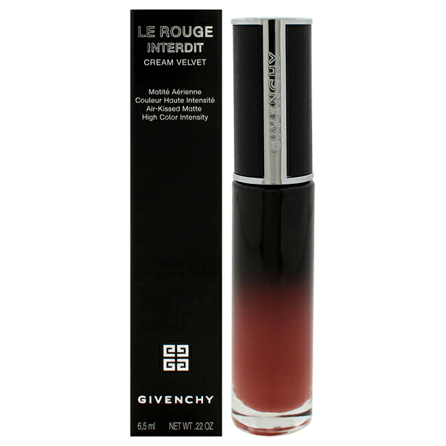 【置き目品】【貨物輸送無料】Le Rouge Interdit Cream Velvet Lipstick - 15 Nude Ambre by Givenchy for Women - 0.22 薬局衡オンス Lipstick