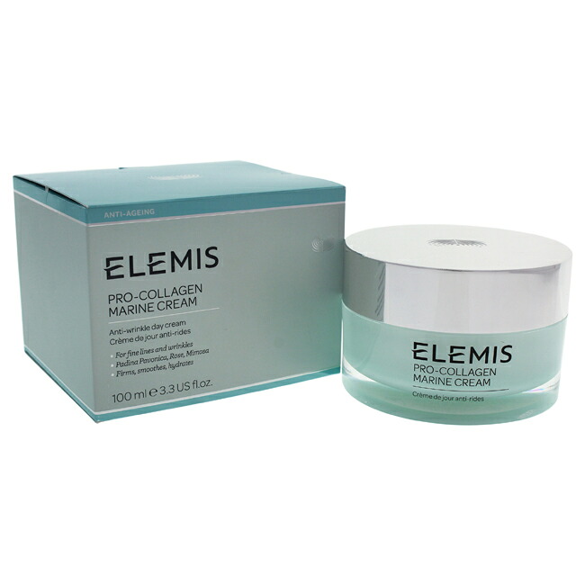 【ポイント5倍】【正規品】【送料無料】 Elemisマリンエッセンスコラ`ゲンクリ`ム女性用100ml｜Swish Pop