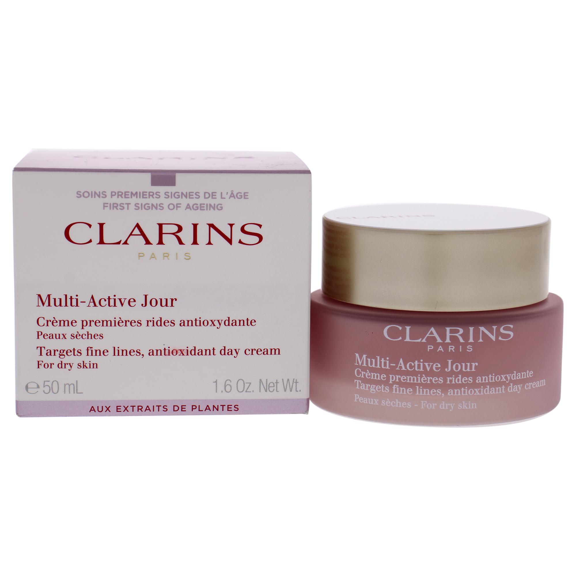 【置き目品】【貨物輸送無料】エントリーで尖んがり5倍  CLARINS  Multi-Active Jour Target Fine Lines Antioxidant Day Cream クラランス M活動的 恒星日 皮膚軟化剤 素っ気ない/並大抵 50ml 【外国で直送】