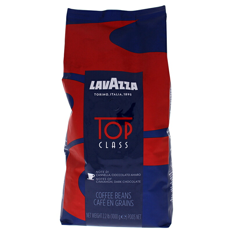 【楽天市場】【正規品】【送料無料】 Lavazza Top Class Espresso Roast Whole Bean Coffee 35