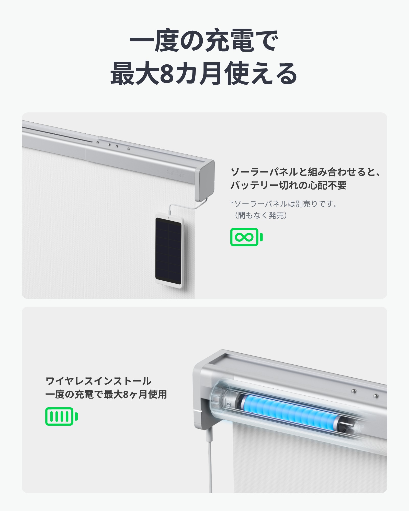 SwitchBot ロールスクリーン 自動開閉 1級遮光 ロールカーテン